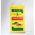 aquatic feed packaging pp woven bag with bopp film laminated